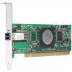 QLogic 4Gbps single-port Fibre Channel-to-x4 PCI Express adapter, multi-mode optic.
